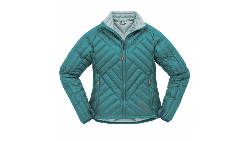 Big Agnes Hole In The Wall Down Jacket - Women's-Storm Blue/Surf-Small