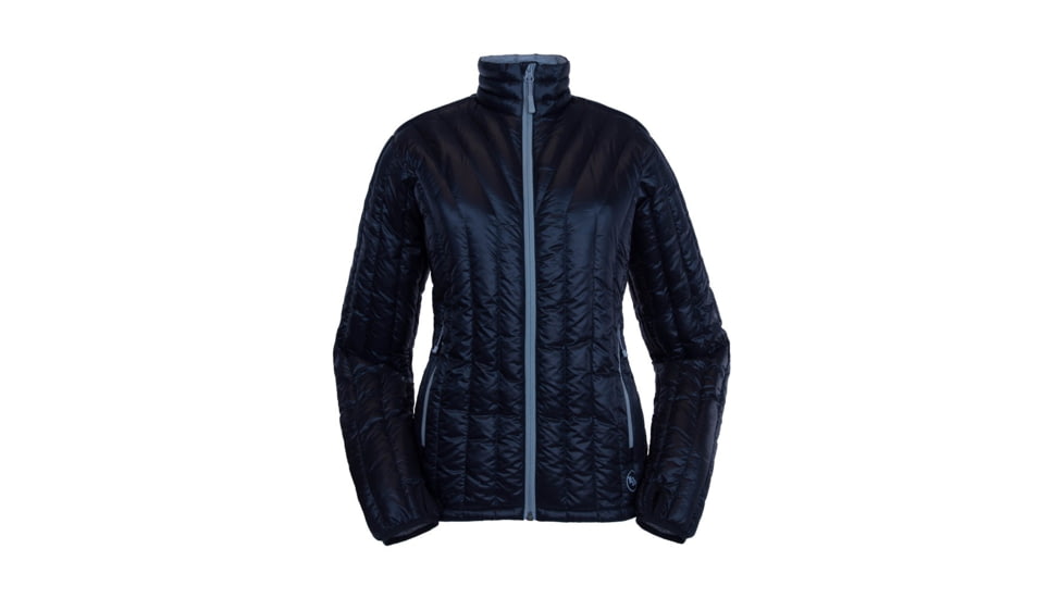 Big Agnes Hole In The Wall Down Jacket - Womens-Black/Cool Gray-X-Small