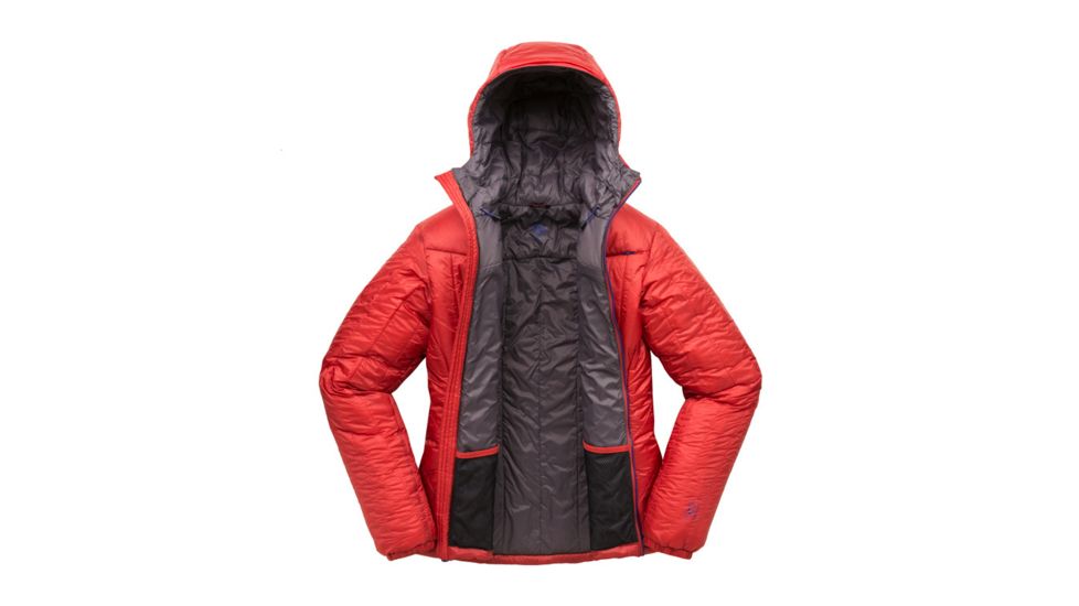 Big Agnes Hot Sulphur Belay Jacket - Womens, Apple/Dark Gray, Medium, 31501-612-MD
