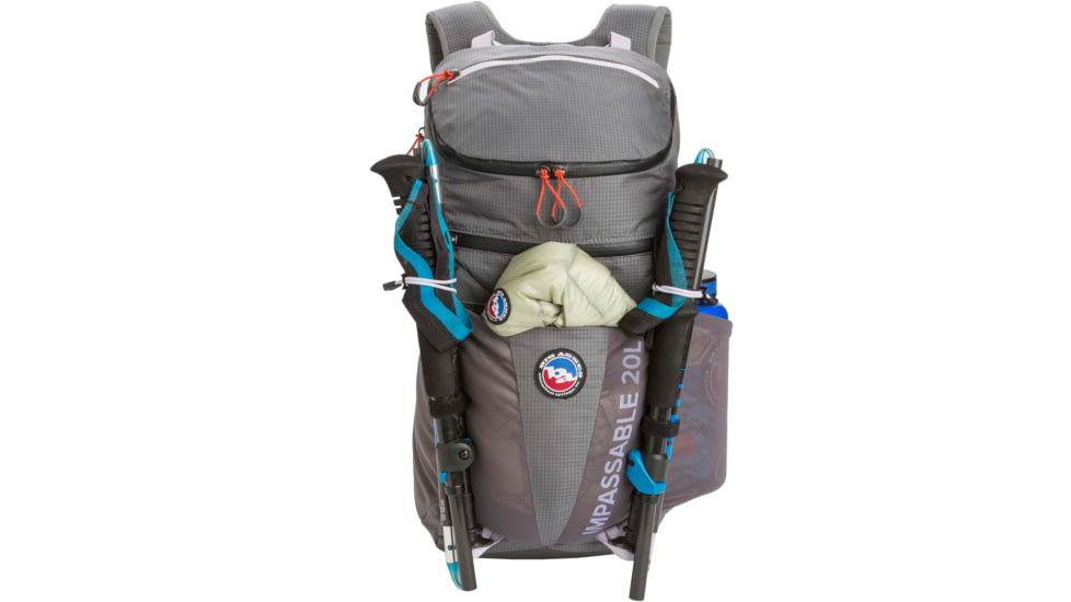 Big Agnes Impassable 20L Pack, Shark, BPI1822-062-OSFA