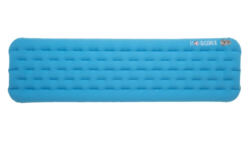 Big Agnes Insulated Q-Core Deluxe Sleeping Pad, Regular, Turquoise, PQCDR20