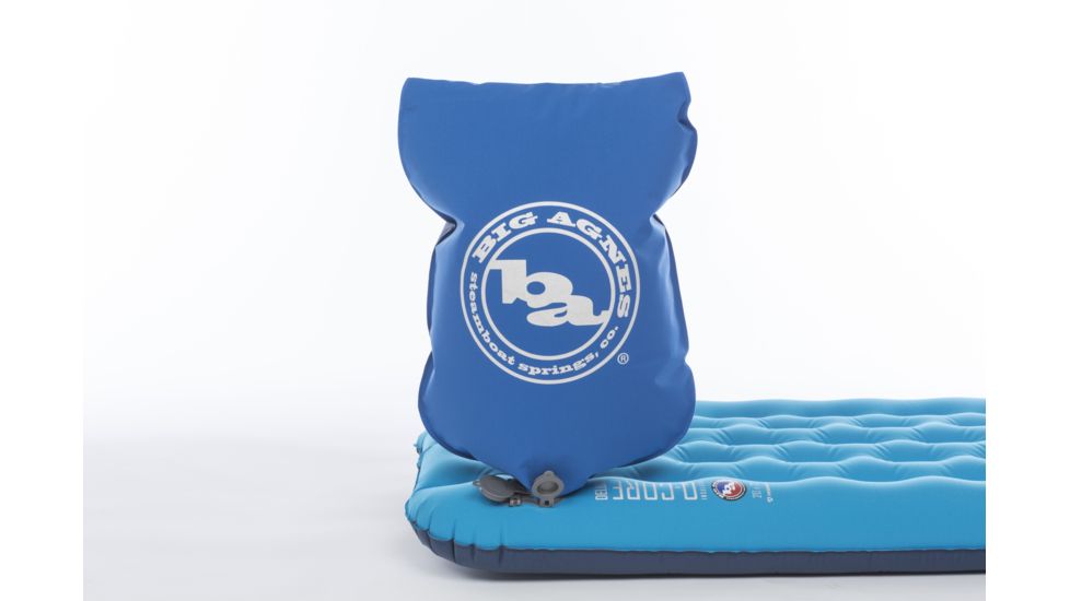 Big Agnes Insulated Q-Core Deluxe Sleeping Pad, Regular, Turquoise, PQCDR20