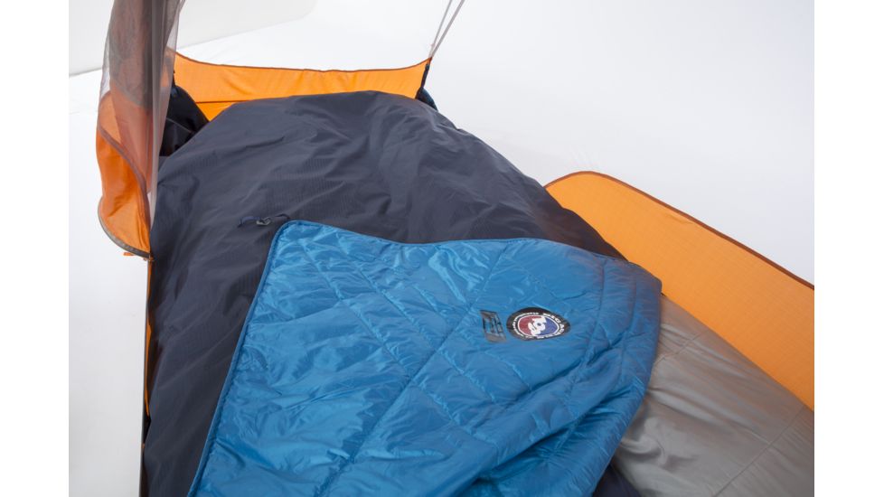 Big Agnes Insulated Tent Comforter FireLine Eco Blanket, Blue/Navy, 58x90, ATC5819