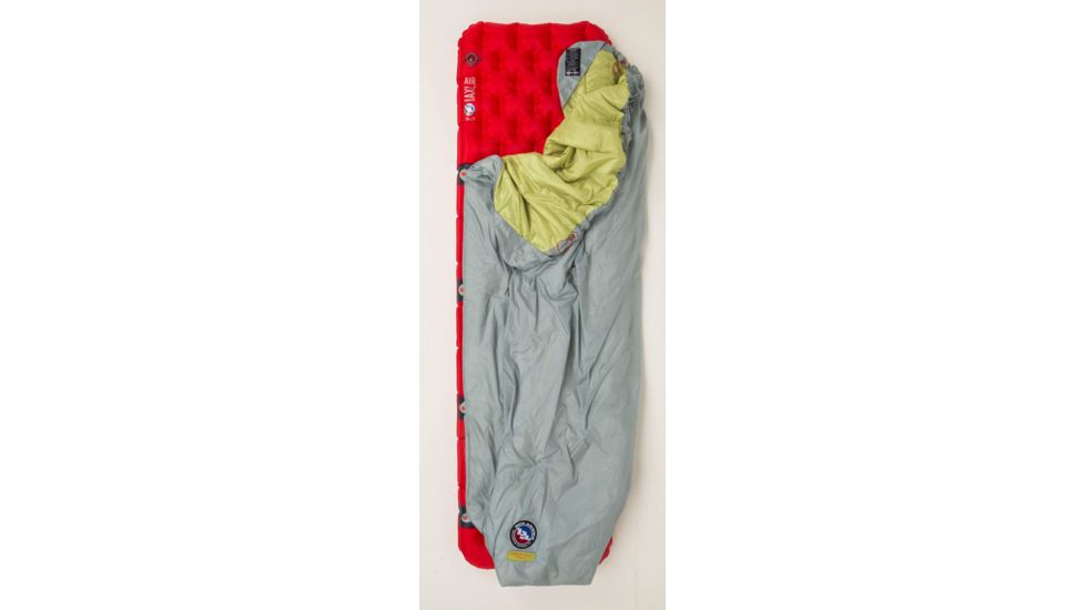 Big Agnes Kings Canyon Ul Quilt, Primaloft Sleeping Bag, Gray/Palm, BKCULQ20