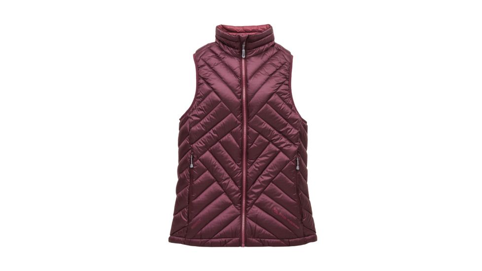 Big Agnes Late Lunch 700 DownTek Vest - Womens, Sangria/Berry, Medium, 31405-513-MD