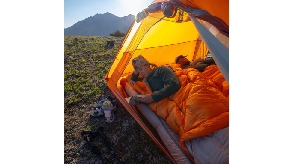 Big Agnes Lost Ranger 3N1 0 Sleeping Bag, Mercury/Tangelo, Regular, BLR3N1R025