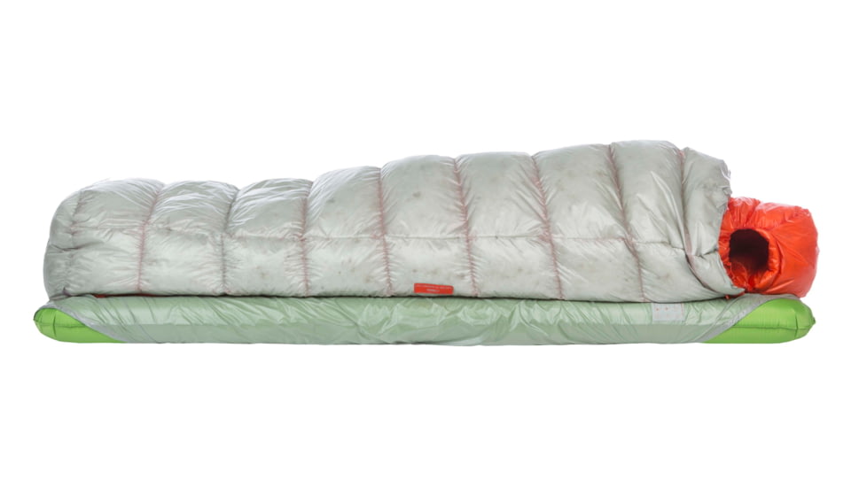 Big Agnes Lost Ranger Ul 3N1 15 850 Downtek Sleeping Bag, Gray/Orange, Regular Left, BLRUL3N115RL22