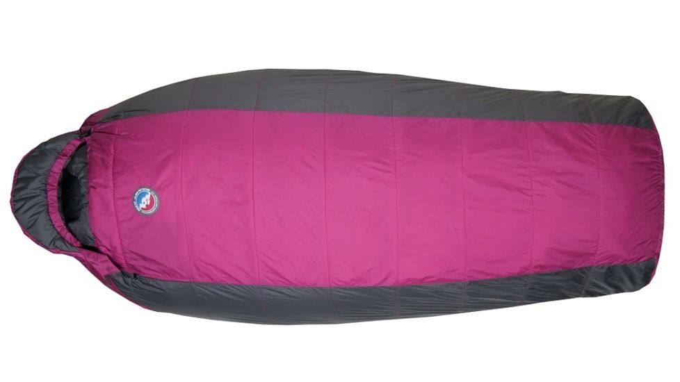 Big Agnes Lulu 15 Women's Sleeping Bag-Clearance-Petite-Left-Purple