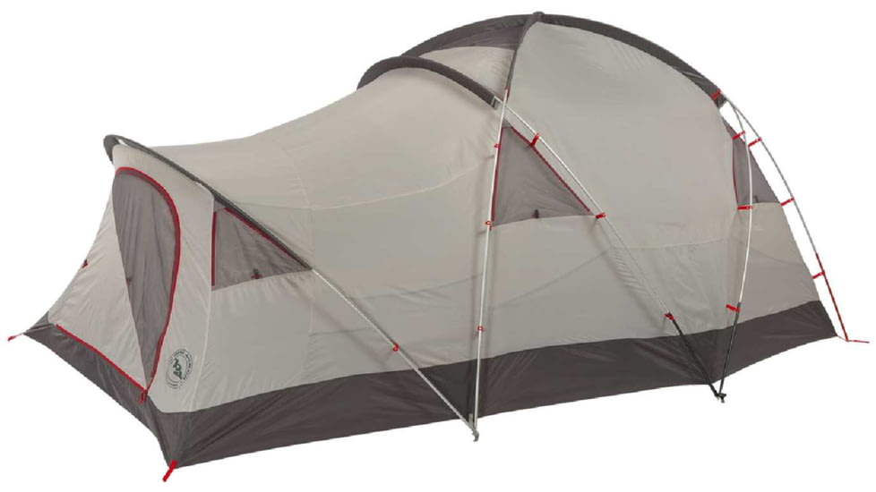 Big Agnes Mad House 6 Tent, Red/Gray, 6 Person, TMH623