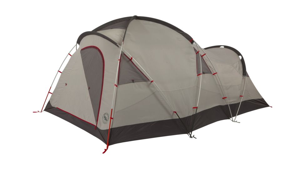 Big Agnes Mad House 6 Tent, Red/Gray, TMH620