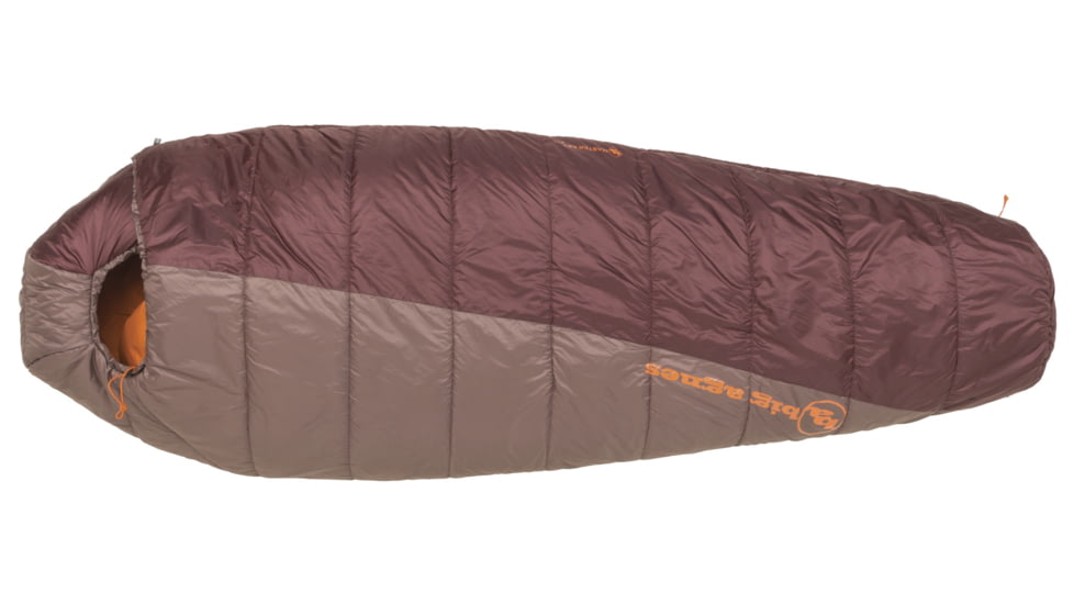 Master Key 25 Sleeping Bag Synthetic-Chocolate/Taupe-Regular-Left