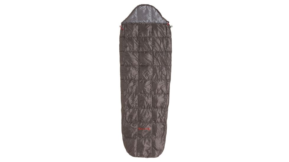 Big Agnes McKinnis 650 DownTek Right, Shale/Gray, BLMKR18