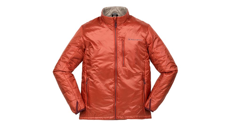 Big Agnes Men's Ellis Jacket - Pinneco Core, Orange/Taupe, Extra Large 31203-811-XL