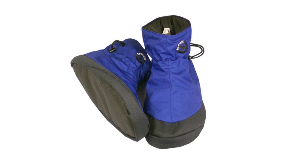 Big Agnes Minnie D Mine Kids Booties- Blue/Black L