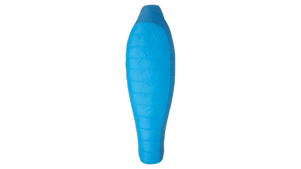 Big Agnes Mirror Lake 20 Sleeping Bag 600 DownTek, Right Zip - Women's, Blue/Green, Regular, BTMWMLRR19
