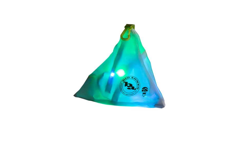 Big Agnes mtnGLO Tent &amp; Camp Lights, Blue/Green, ATCLBG18