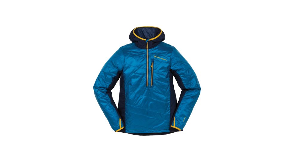 Big Agnes Porcupine Hooded Men's Pullover, Blue/Navy