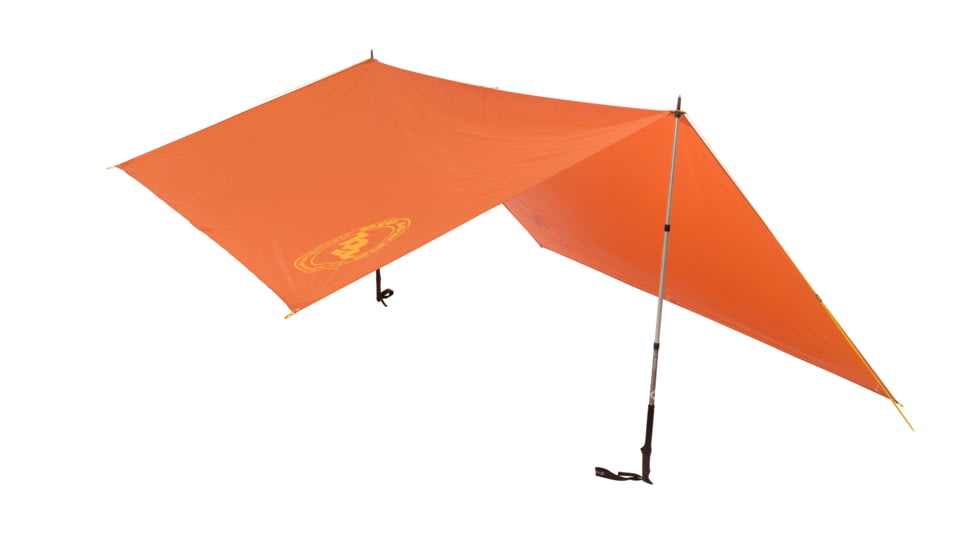 Big Agnes Ptarmigan Tarp, 10 x 10, Orange/ Cream, 841487112790