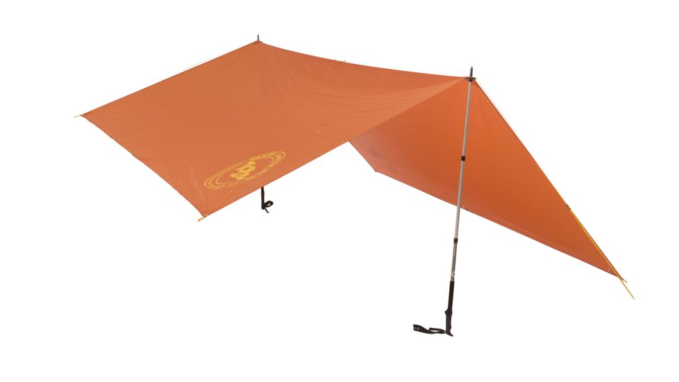 Big Agnes Ptarmigan Tarp, 14 x 14, Orange/ Cream, 841487112806