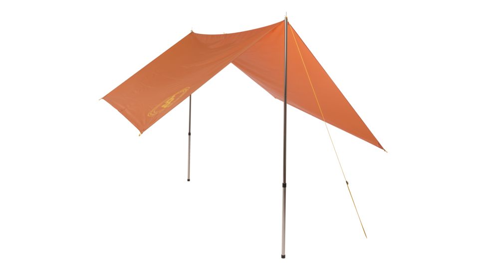 Big Agnes Ptarmigan Tarp, 14 x 14, Orange/ Cream, 841487112806