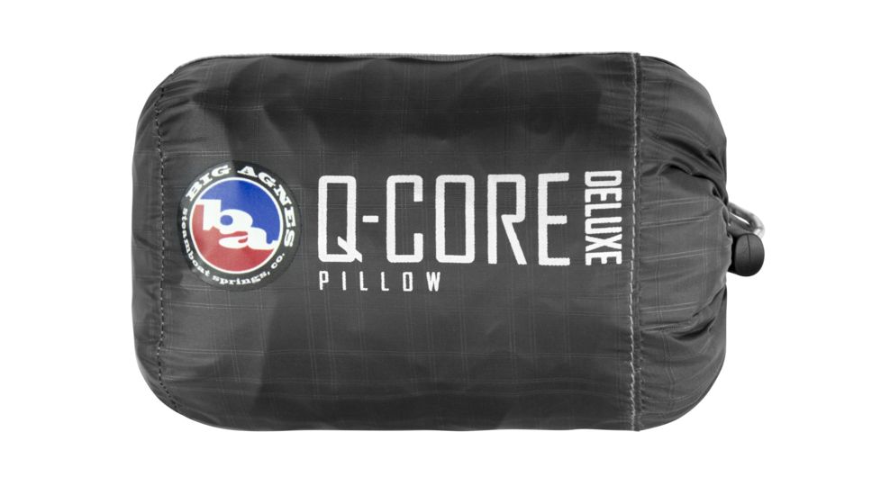 Big Agnes Q Core Deluxe Pillow, Blue, AQDLXP19