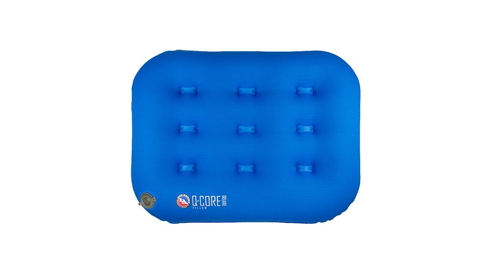 Big Agnes Q Core Deluxe Pillow, Blue, AQDLXP19