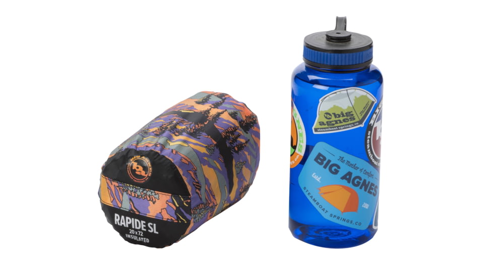 Big Agnes Rapide SL Insulated Sleeping Pad, Zirkel Alpenglow, 20x72, PRSLIR26ANN