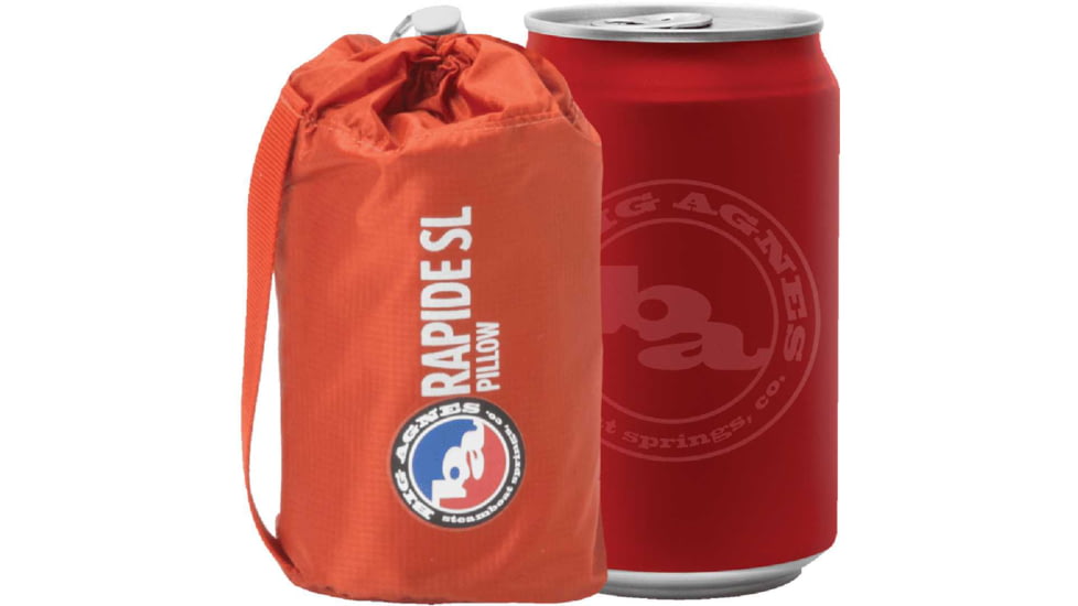 Big Agnes Rapide SL Pillow, Orange, 16x10x4, ARSLP23