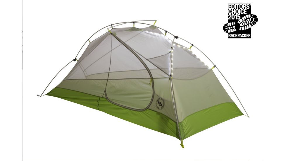 Big Agnes Rattlesnake SL 1 mtnGLO Tent-Gray/Plum