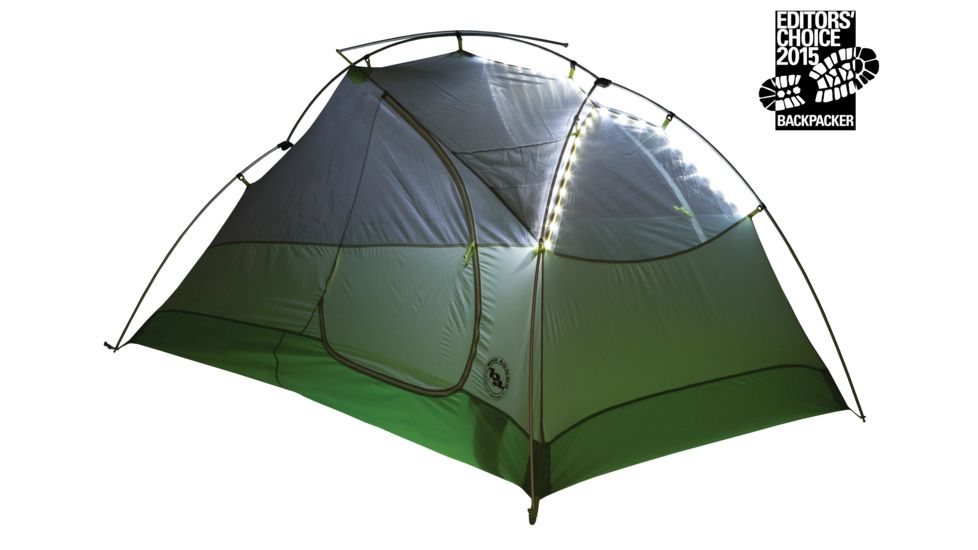 Big Agnes Rattlesnake SL 2 mtnGLO Tent-Gray/Plum