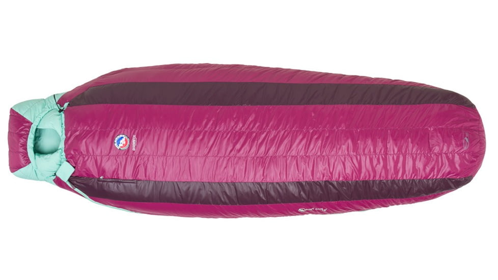 Big Agnes Roxy Ann Sleeping Bag 650 Down, Short, Left, Purple-Clearance, BWRAPL15