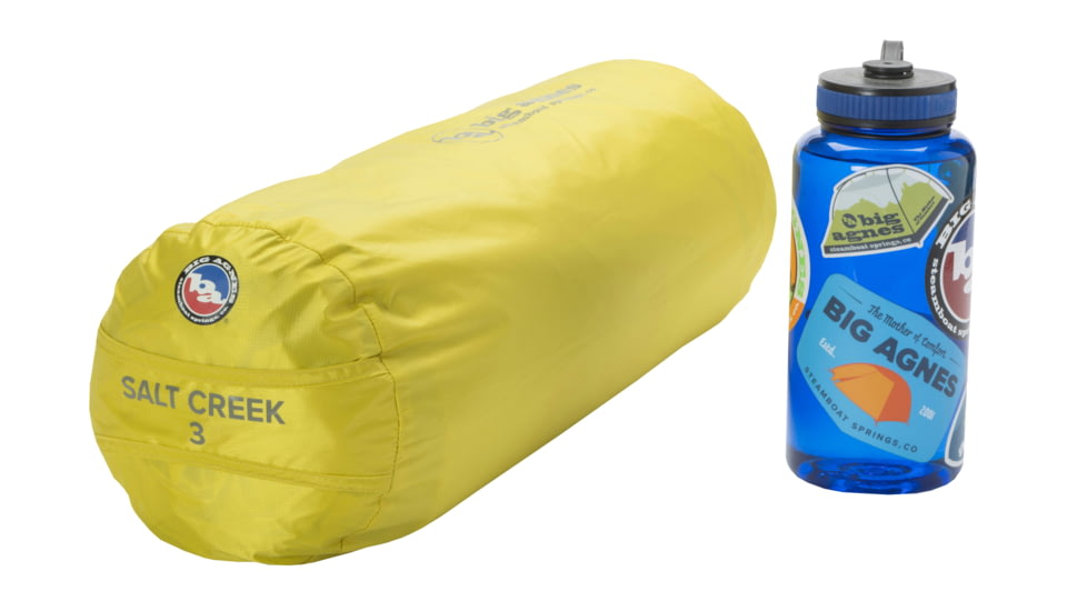 Big Agnes Salt Creek 3P Tent, Gray Violet/Warm Olive, 3 person, TSC326