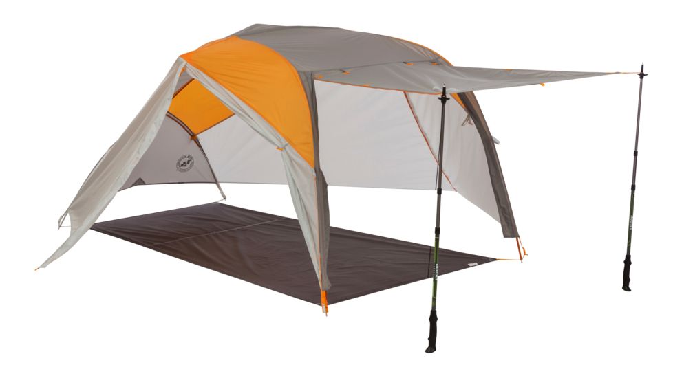 Big Agnes Salt Creek SL2 Tent, Gray/Lt Gray/Orange, TSCSL220