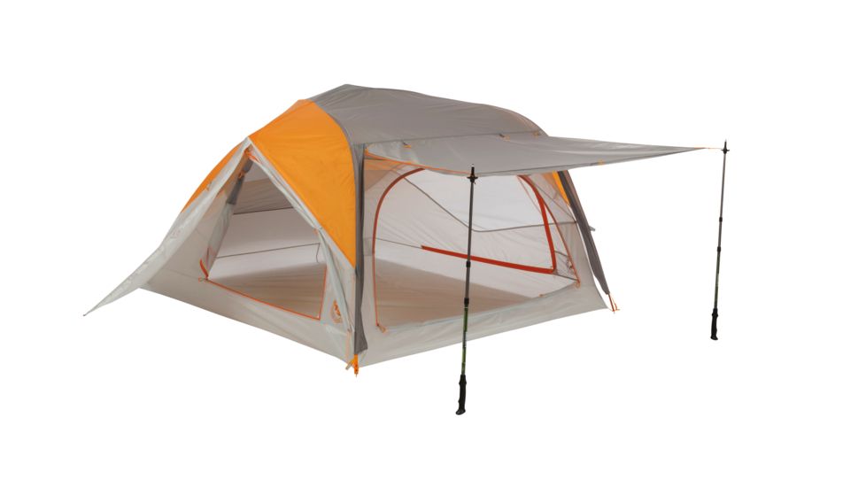 Big Agnes Salt Creek SL3 Tent, 3-Person, Gray/Lt Gray/Orange, TSCSL320