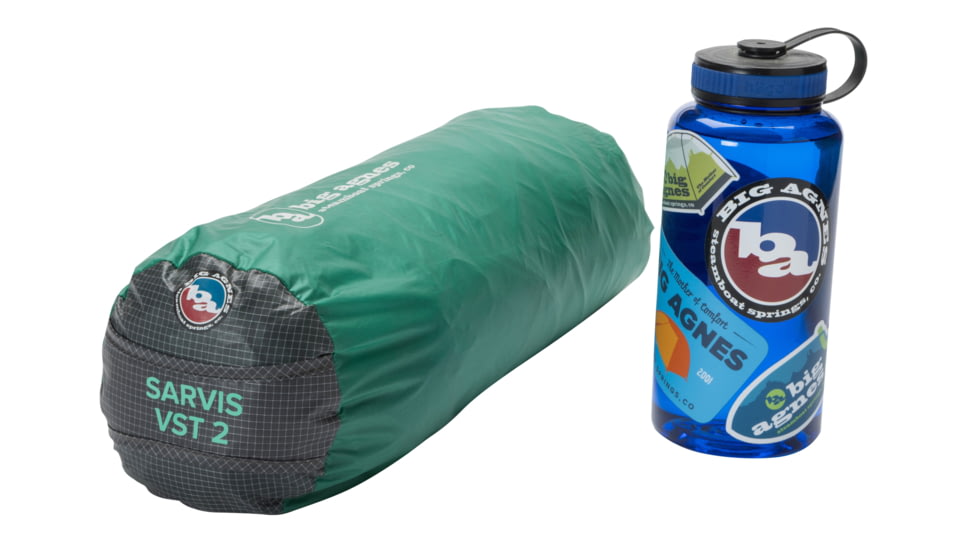 Big Agnes Sarvis VST 2P Tent, Asphalt/Mint Leaf, 2 person, TSVST226
