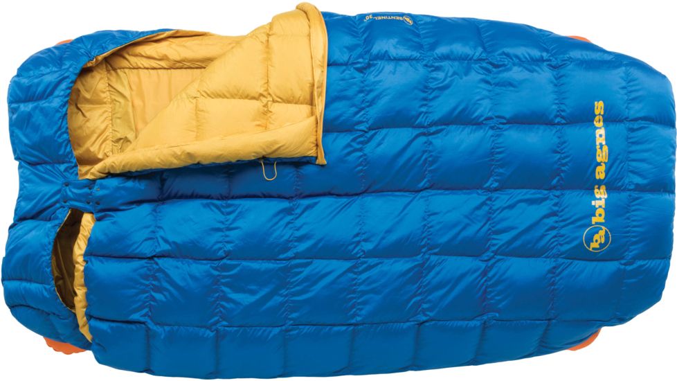 Big Agnes Sentinel 30 Double Sleeping Bag-Blue