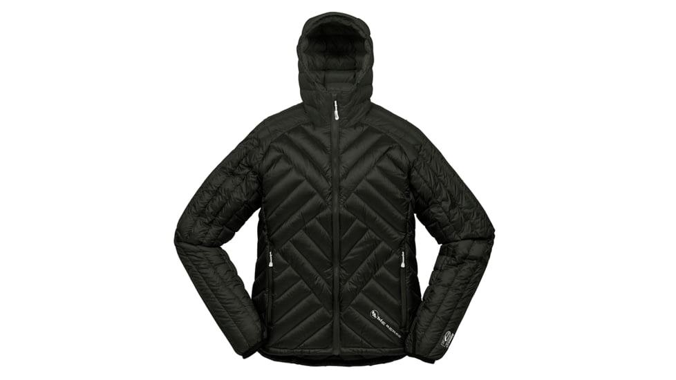 Big Agnes Shovelhead Hooded Jacket - Women's, Black/Black, Extra Large 31403-001-XL