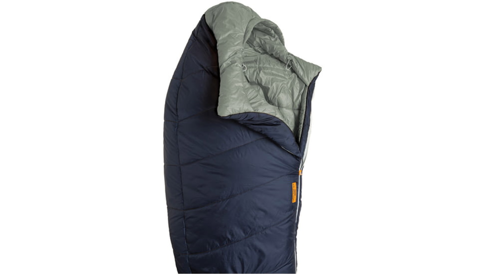 Big Agnes Sidewinder Camp 35 FireLine Sleeping Bag, Indigo/Gray, Regular, BSWC35R21
