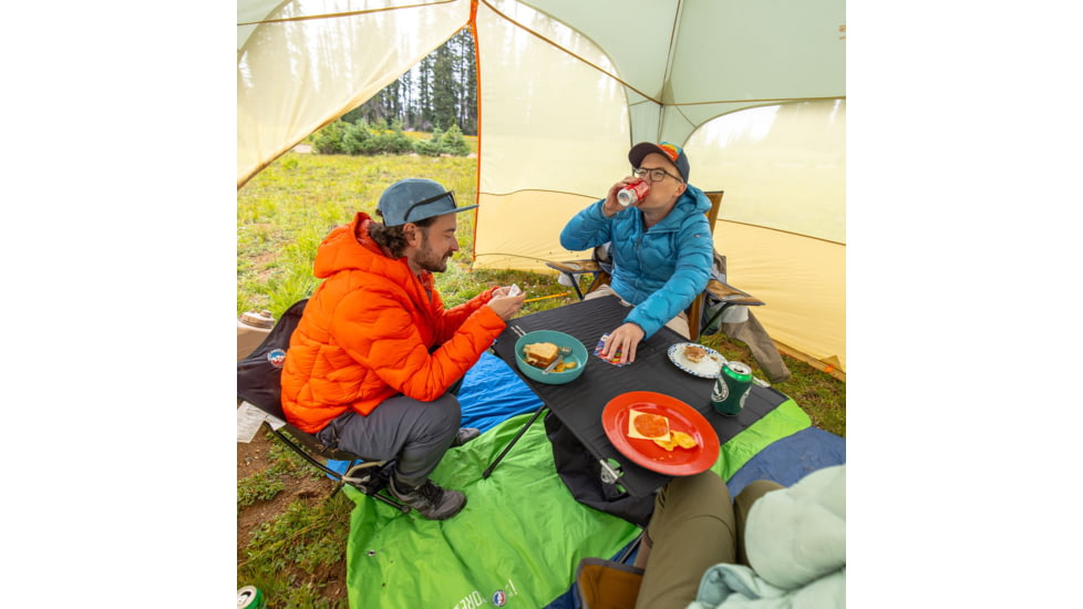 Big Agnes Soul Kitchen Camp Table, Black, One Size, FSKCTB25