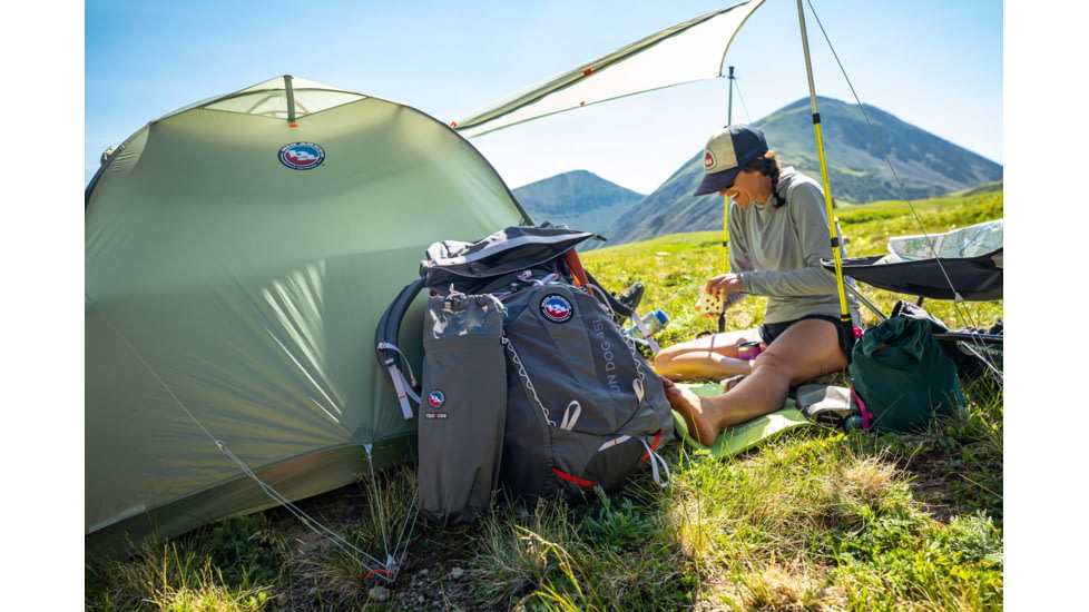 Big Agnes Sun Dog 45L Pack, Shark, BPSD4022-062-OSFA