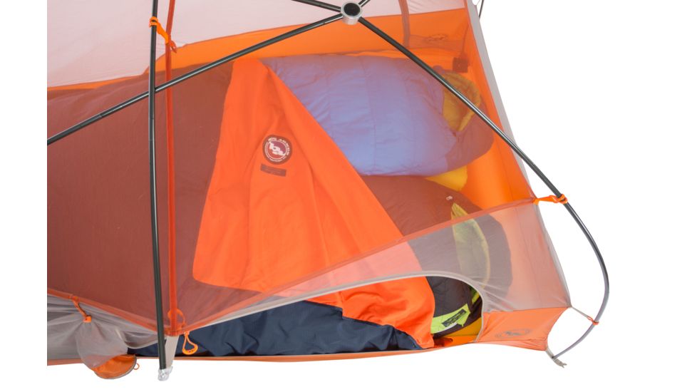 Big Agnes Tent Floor Protector, Orange/Navy, 58x90, ATFP5819
