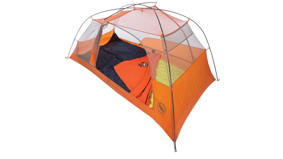 Big Agnes Tent Floor Protector, Orange/Navy, 58x90, ATFP5819