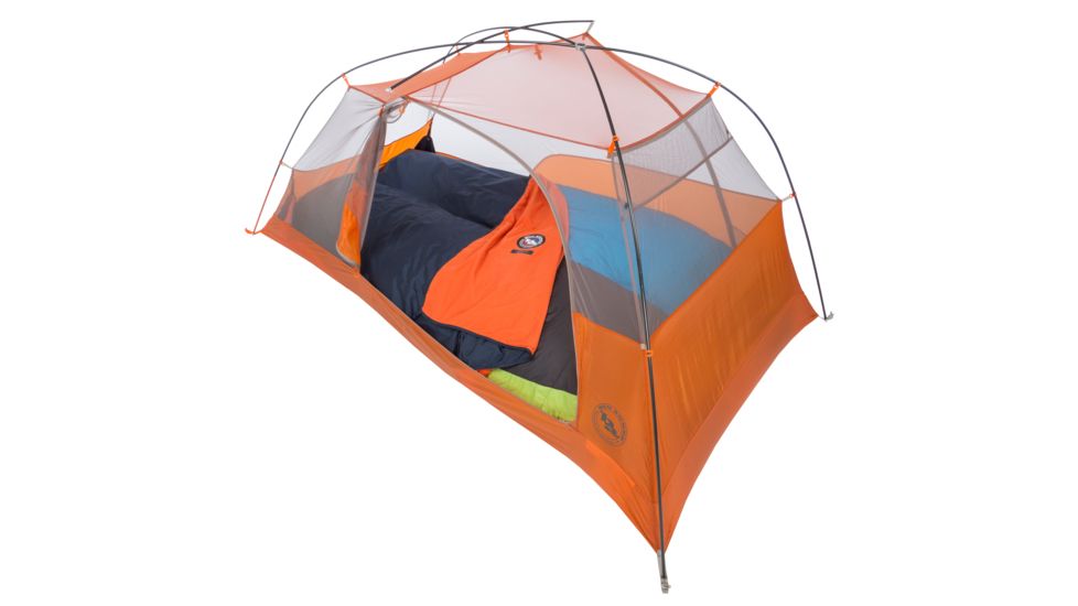 Big Agnes Tent Floor Protector, Orange/Navy, 58x90, ATFP5819