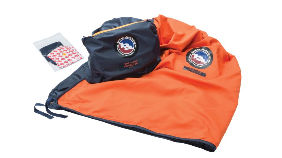 Big Agnes Tent Floor Protector, Orange/Navy, 90x90, ATFP9019