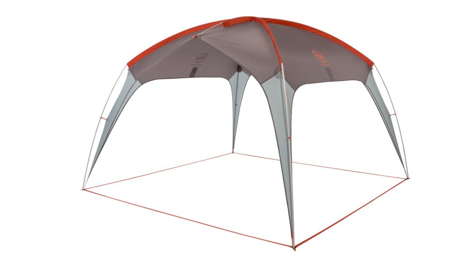 Big Agnes Three Forks Shelter Tent, Orange/Taupe/Gray, TTFS20