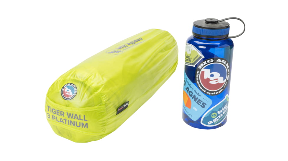 Big Agnes Tiger Wall 3P Platinum Tent, Mercury/Evening Primrose, 3 person, TTWP326