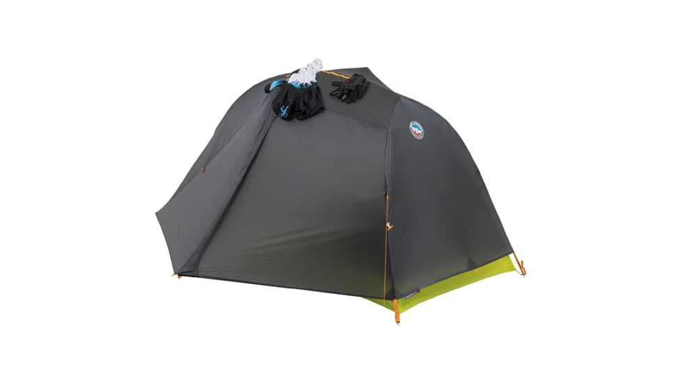 Big Agnes Tiger Wall UL1P Bikepack Tent, Asphalt/Evening Primrose, 1 person, TTWBP126