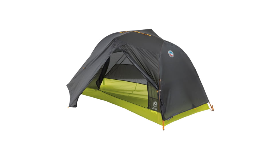 Big Agnes Tiger Wall UL1P Bikepack Tent, Asphalt/Evening Primrose, 1 person, TTWBP126
