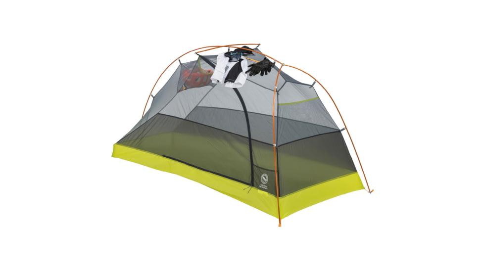 Big Agnes Tiger Wall UL1P Bikepack Tent, Asphalt/Evening Primrose, 1 person, TTWBP126