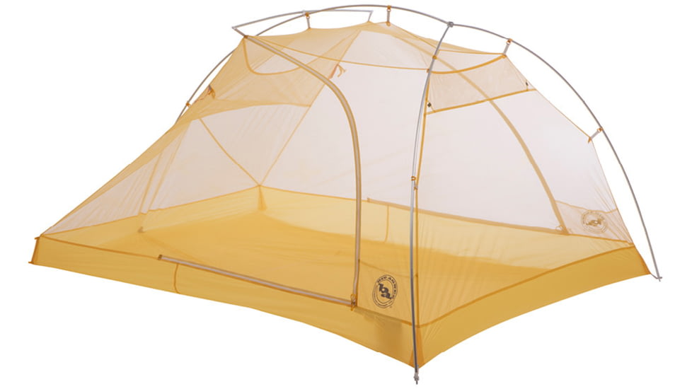 Big Agnes Tiger Wall UL3 Solution Dye Tent, Gray/Yellow, TTWUL321